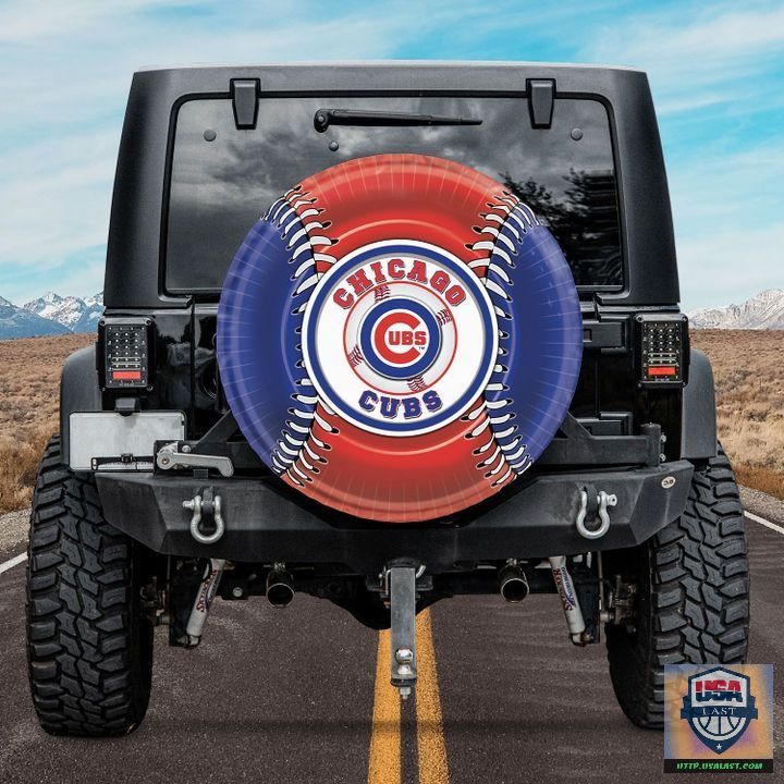Chicago cubs mlb spare tire cover