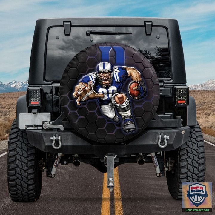Duke blue devils ncaa mascot spare tire cover