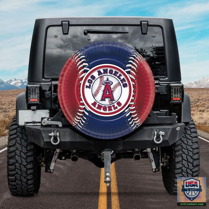 Los angeles angels mlb spare tire cover