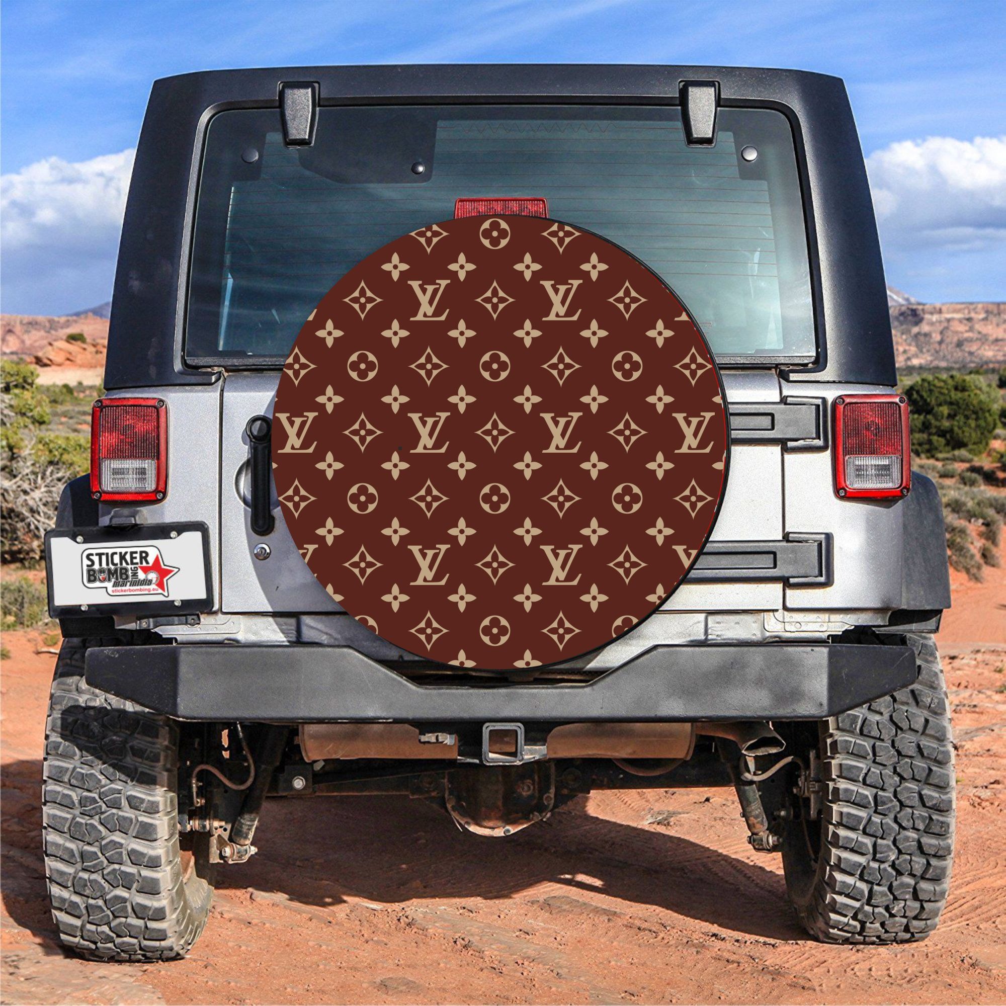 Louis vuitton premium spare tire cover