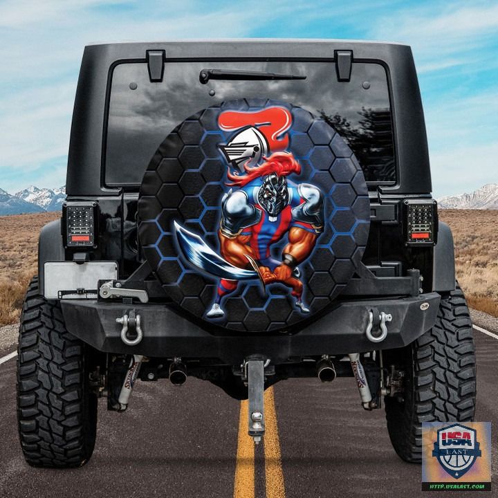 Newcastle knights nrl mascot spare tire cover
