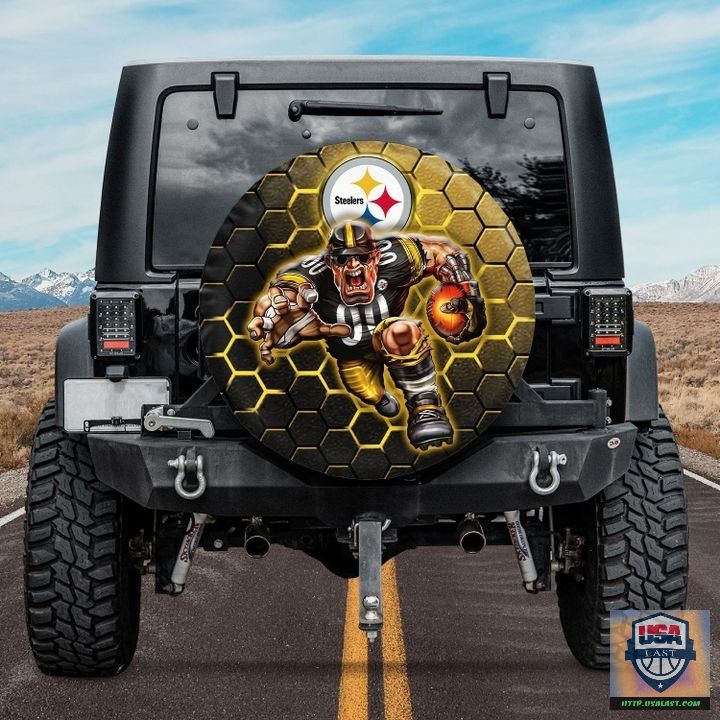 Pittsburgh steelers nfl mascot spare tire cover