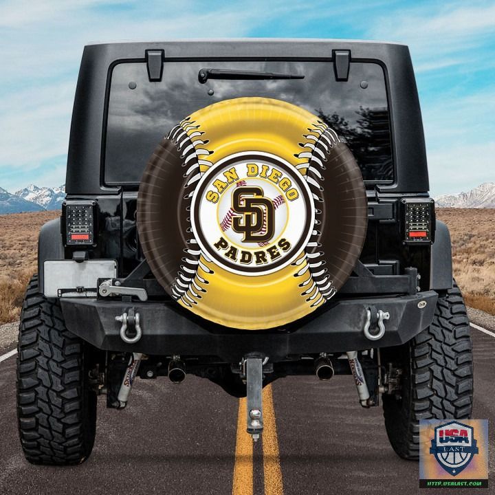 San diego padres mlb spare tire cover