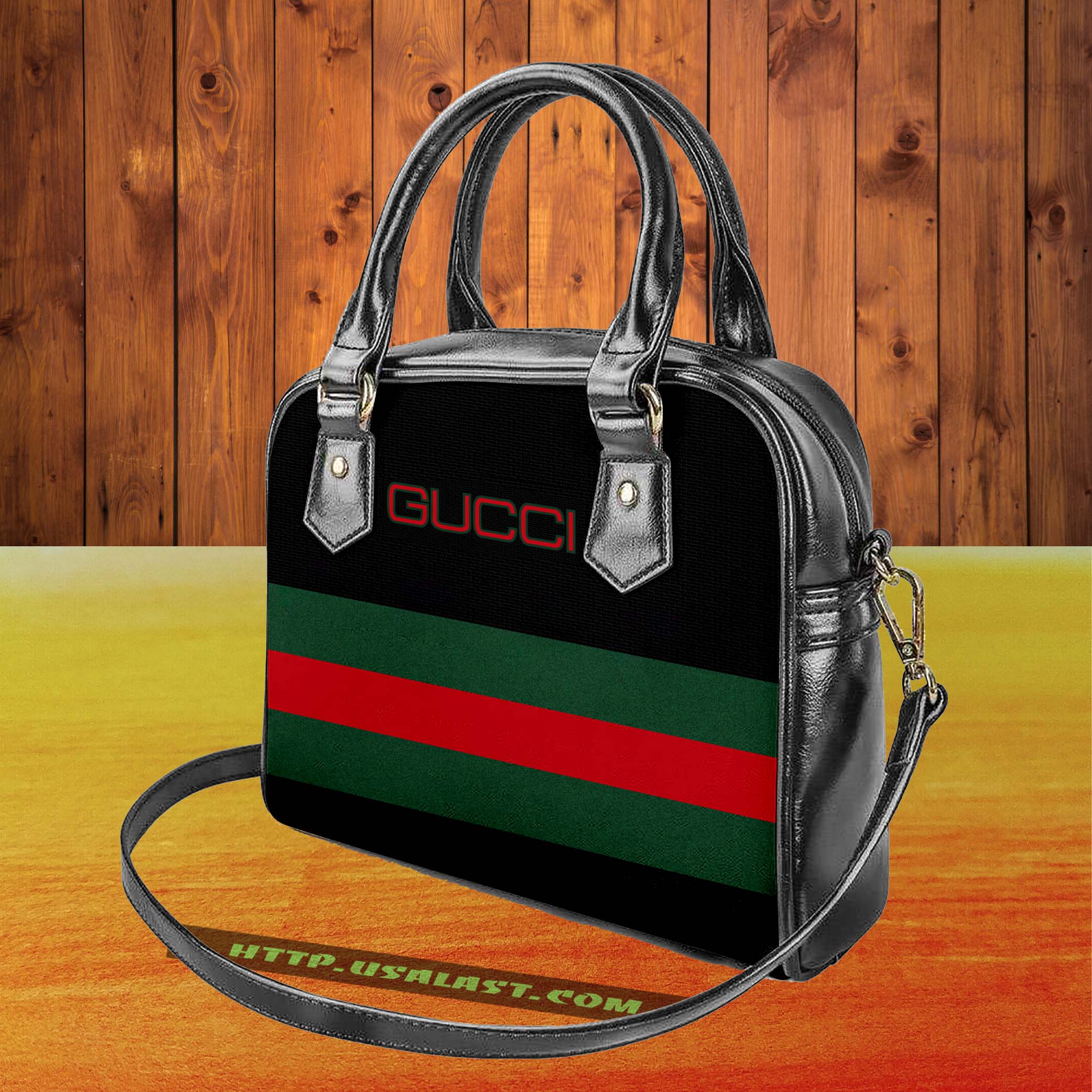 Gucci logo luxury brand shoulder handbag v2 luxury