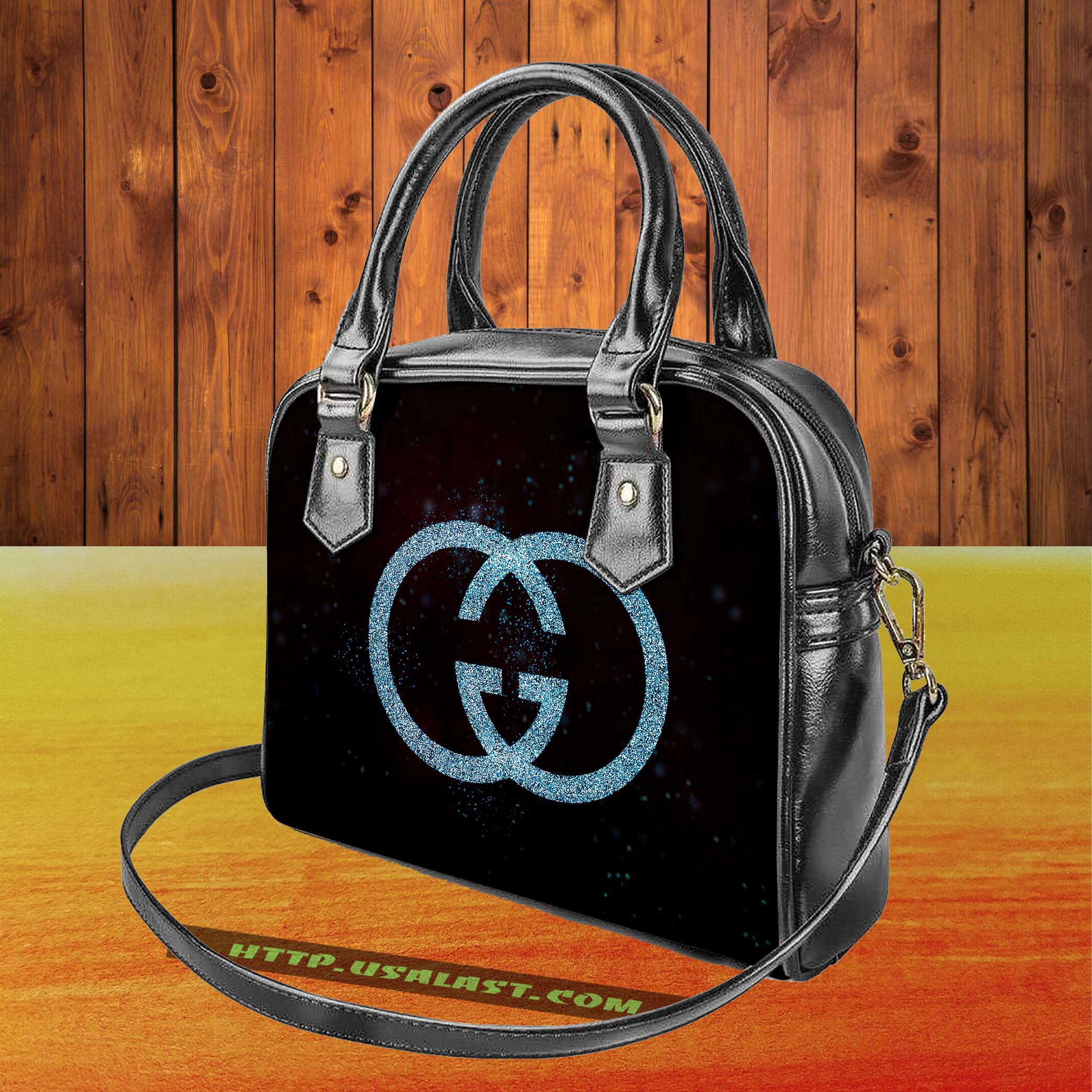 Gucci logo luxury brand shoulder handbag v36 luxury