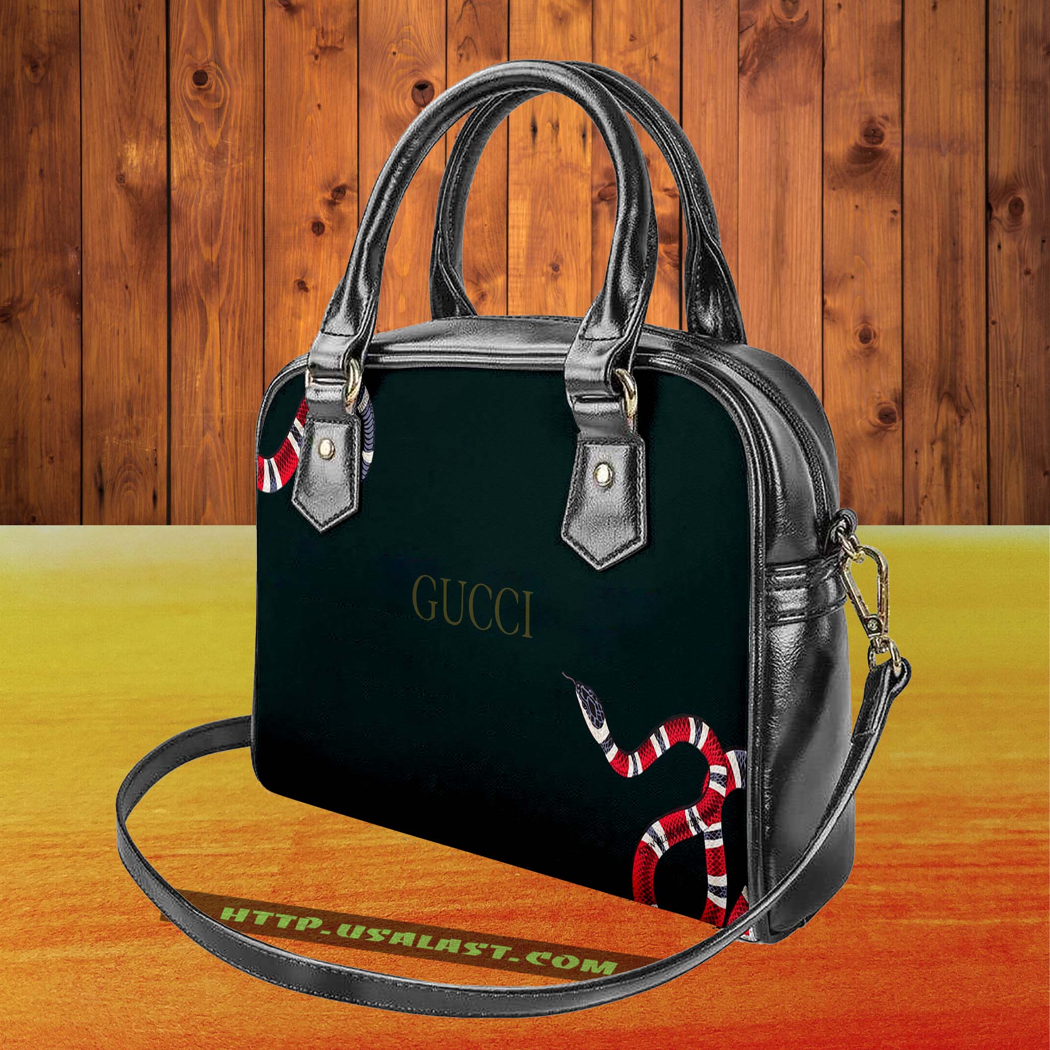 Gucci logo luxury brand shoulder handbag v65 luxury