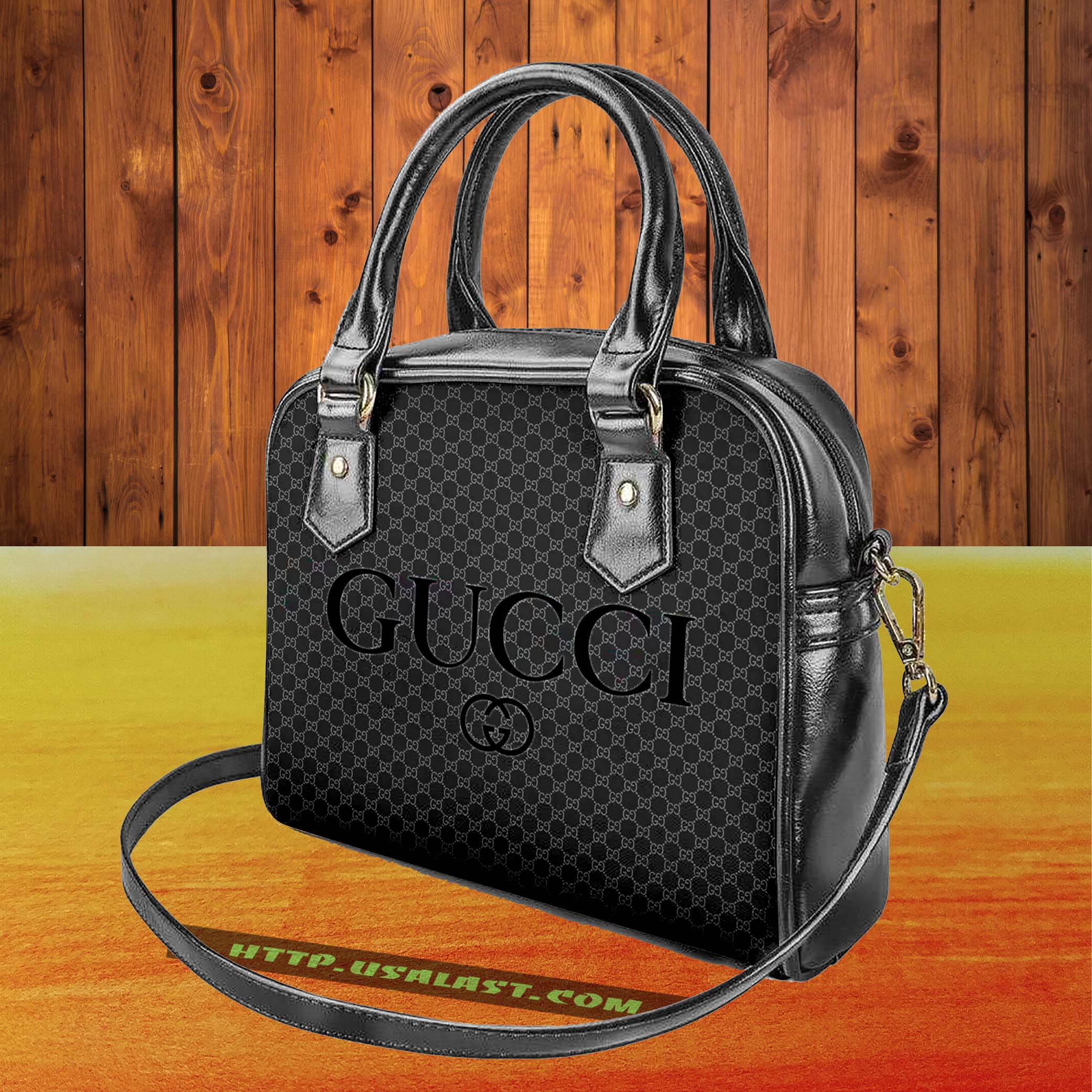 Gucci logo luxury brand shoulder handbag v8 luxury