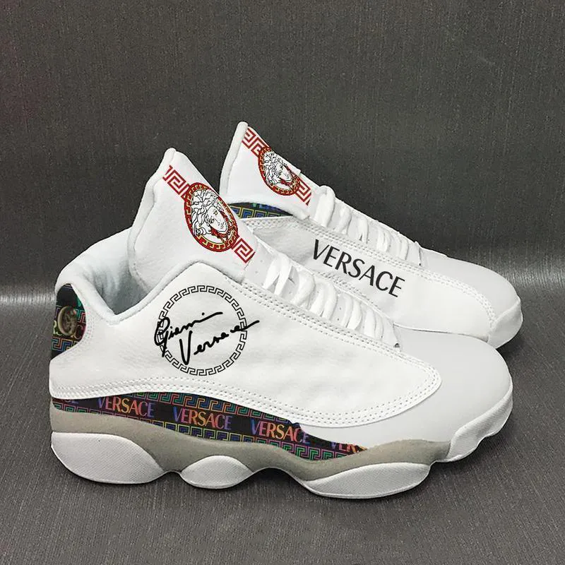 
luxury gianni versace white air jordan 13 sneakers sport shoes gianni versace gifts for men women
