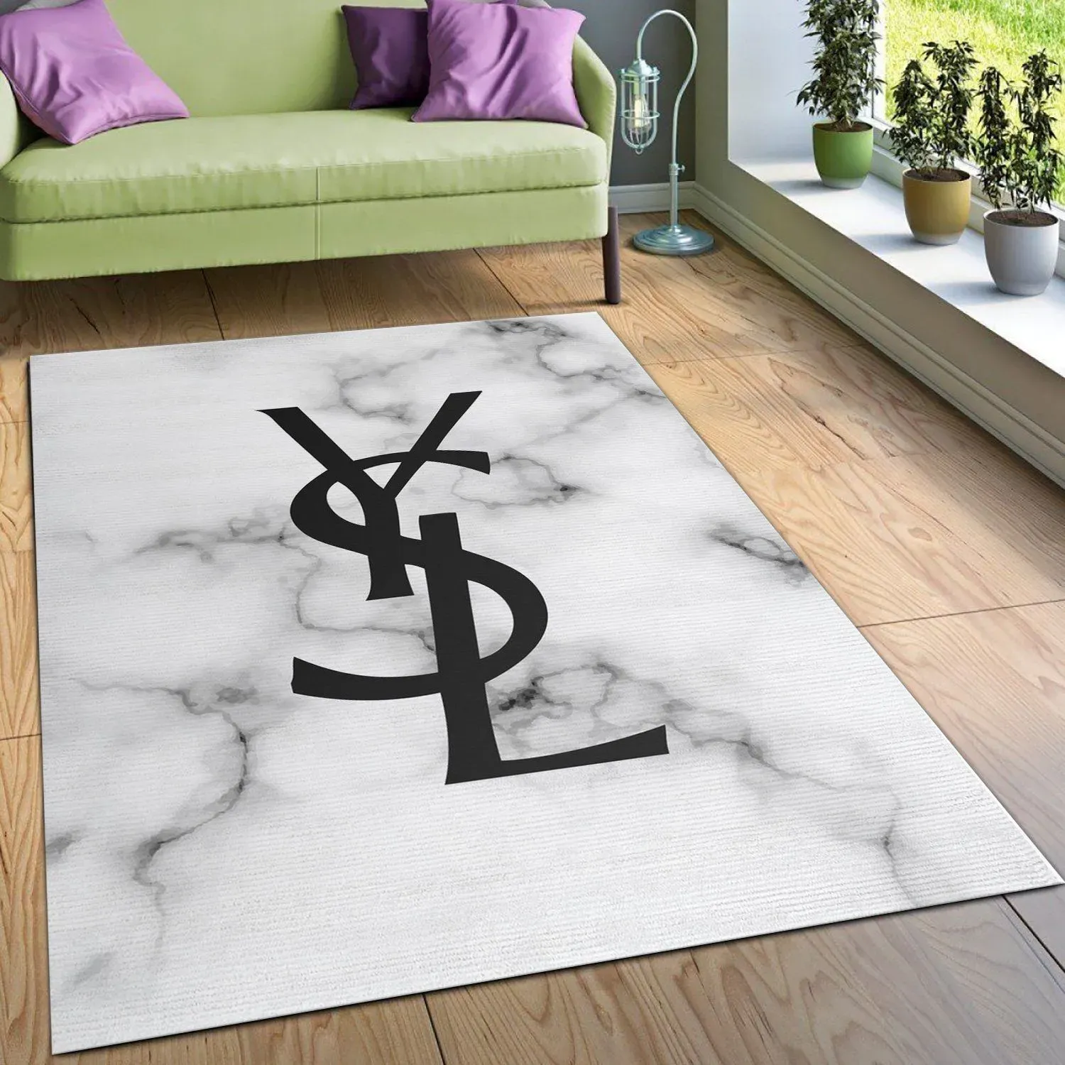
                yves saint laurent fashion logo limited edition luxury brand rug carpet home decor 03
            