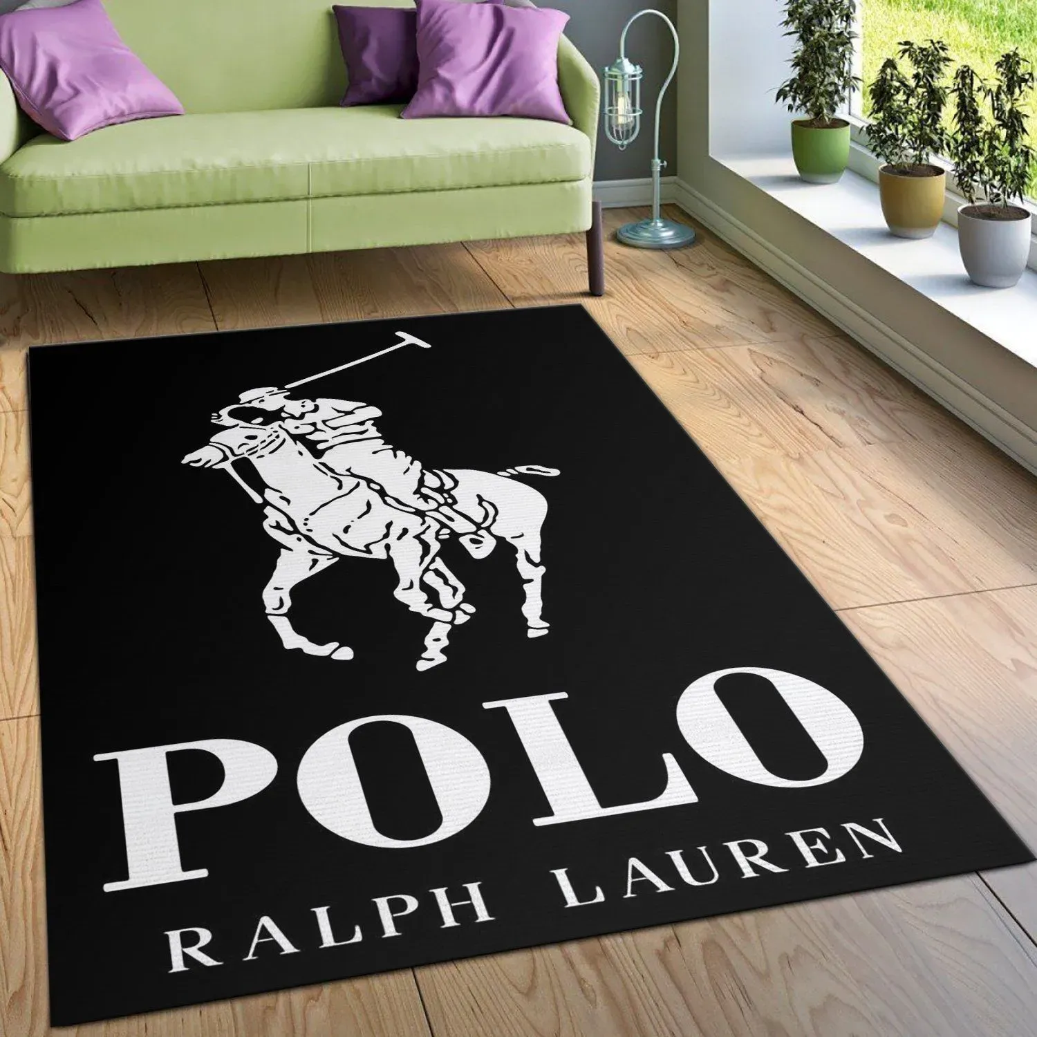 
                ralph lauren fashion logo limited luxury brand rug carpet home decor 02
            