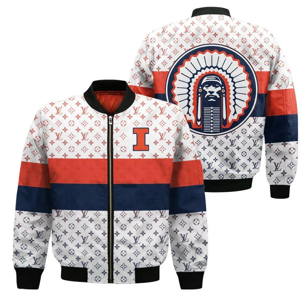 
                louis vuitton nba illinois jacket luxury clothing clothes outfit for men
            