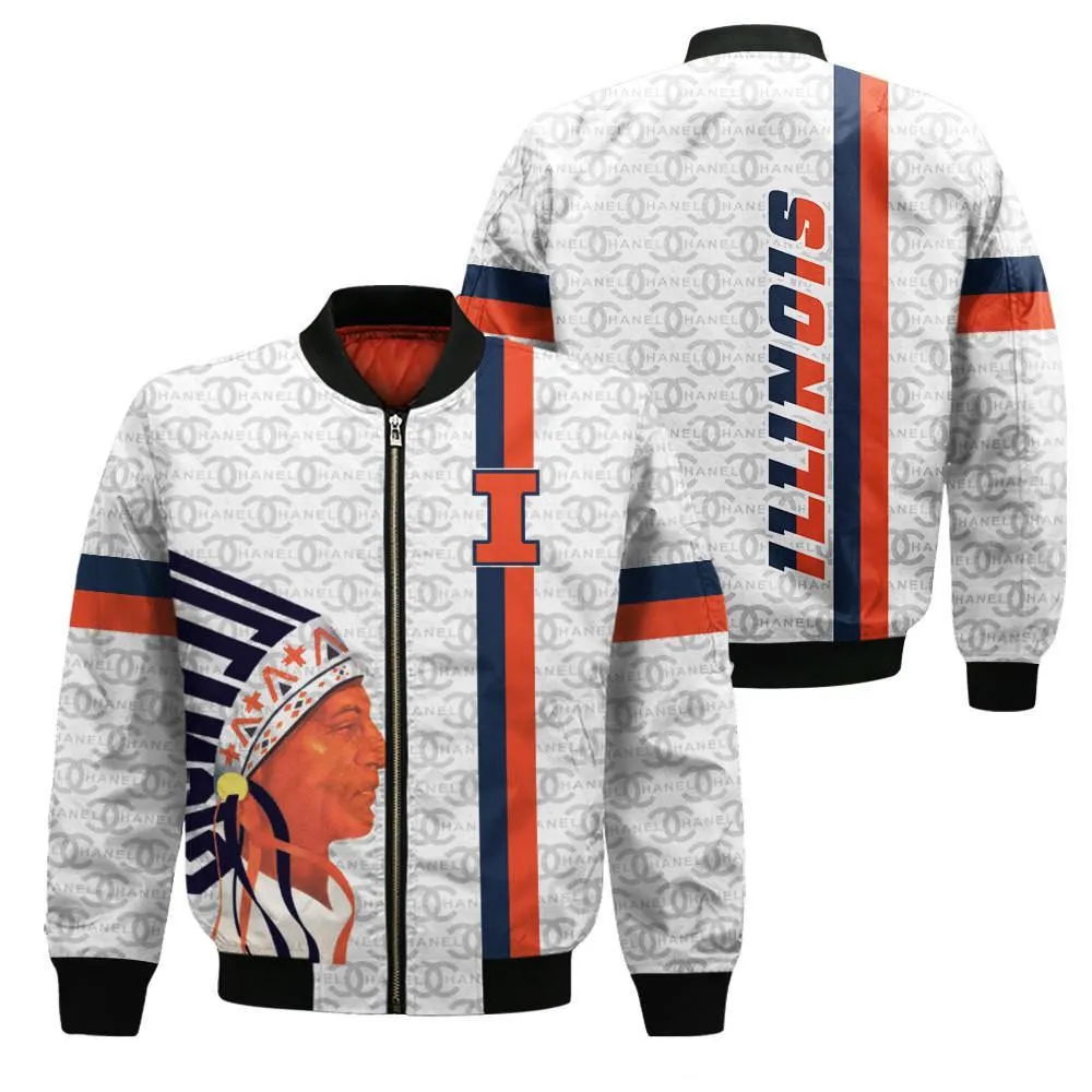 
                chanel nba illinois jacket luxury clothing clothes outfit for men
            