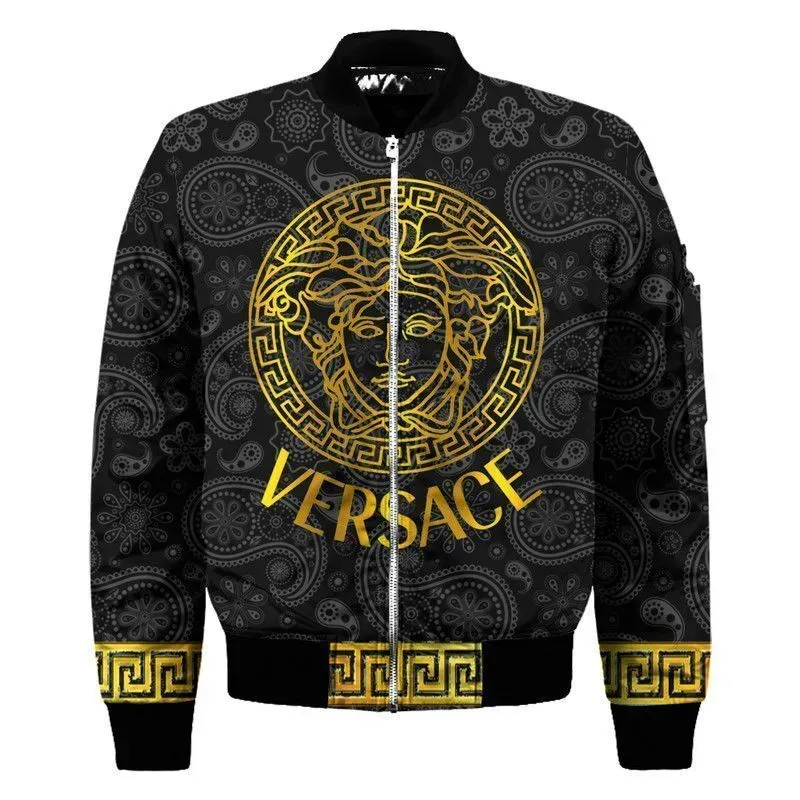 
                versace bomber jacket luxury brand clothing clothes outfit for men women 01
            
