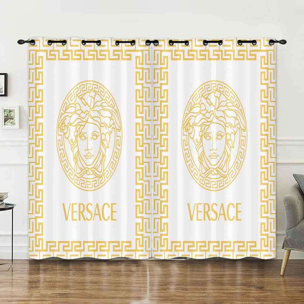 
                versace hot new luxury brand window curtain living room home decor fashion gift
            