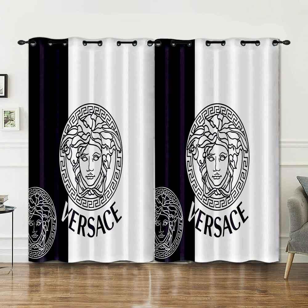 
                versace new hot luxury brand window curtain living room home decor fashion gift
            