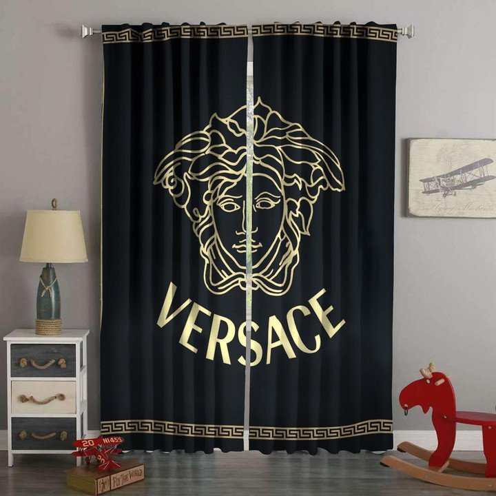 
                versace hot luxury brand window curtain living room home decor
            