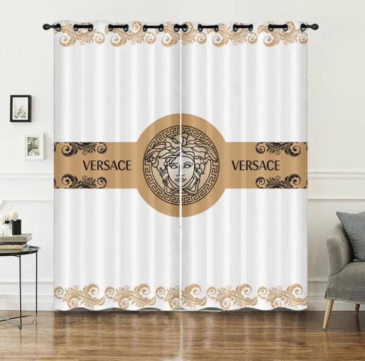 
                versace hot luxury new window curtain curtain for child bedroom living room home decoration
            