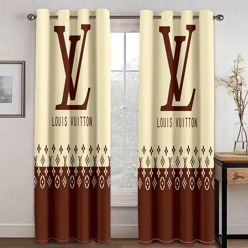 
                louis vuitton paris new luxury window curtain curtain for child bedroom living room home decoration
            