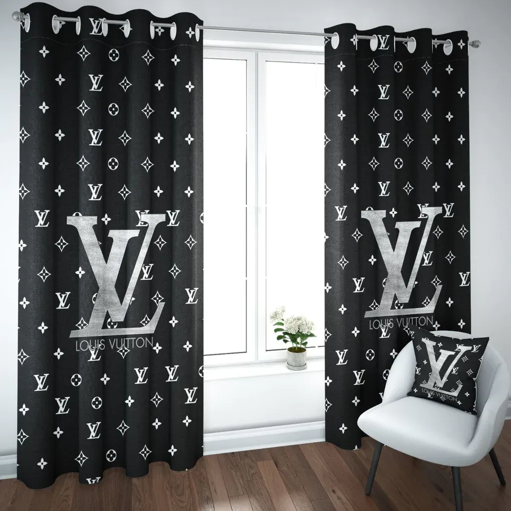 
                louis vuitton hot luxury new window curtain curtain for child bedroom living room home decoration
            