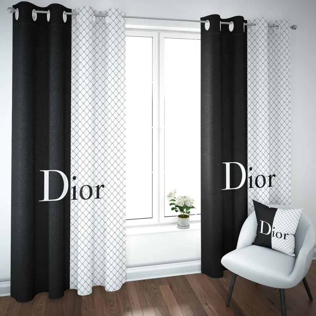 
                dior hot luxury window curtain curtain for child bedroom living room home decoration
            