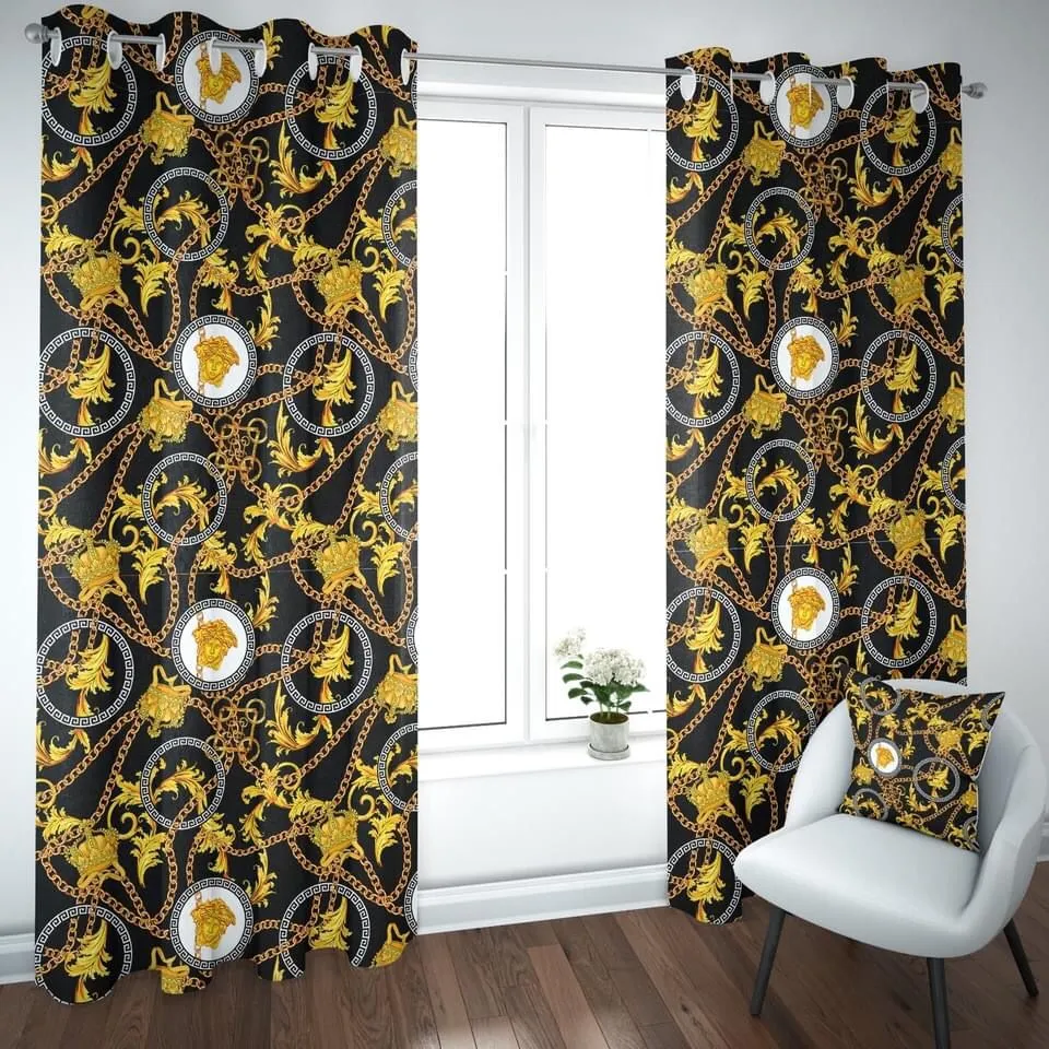 
                versace new luxury window curtain curtain for child bedroom living room home decoration 
            