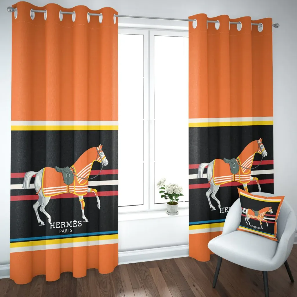
                hermes new luxury window curtain curtain for child bedroom living room home decoration 
            