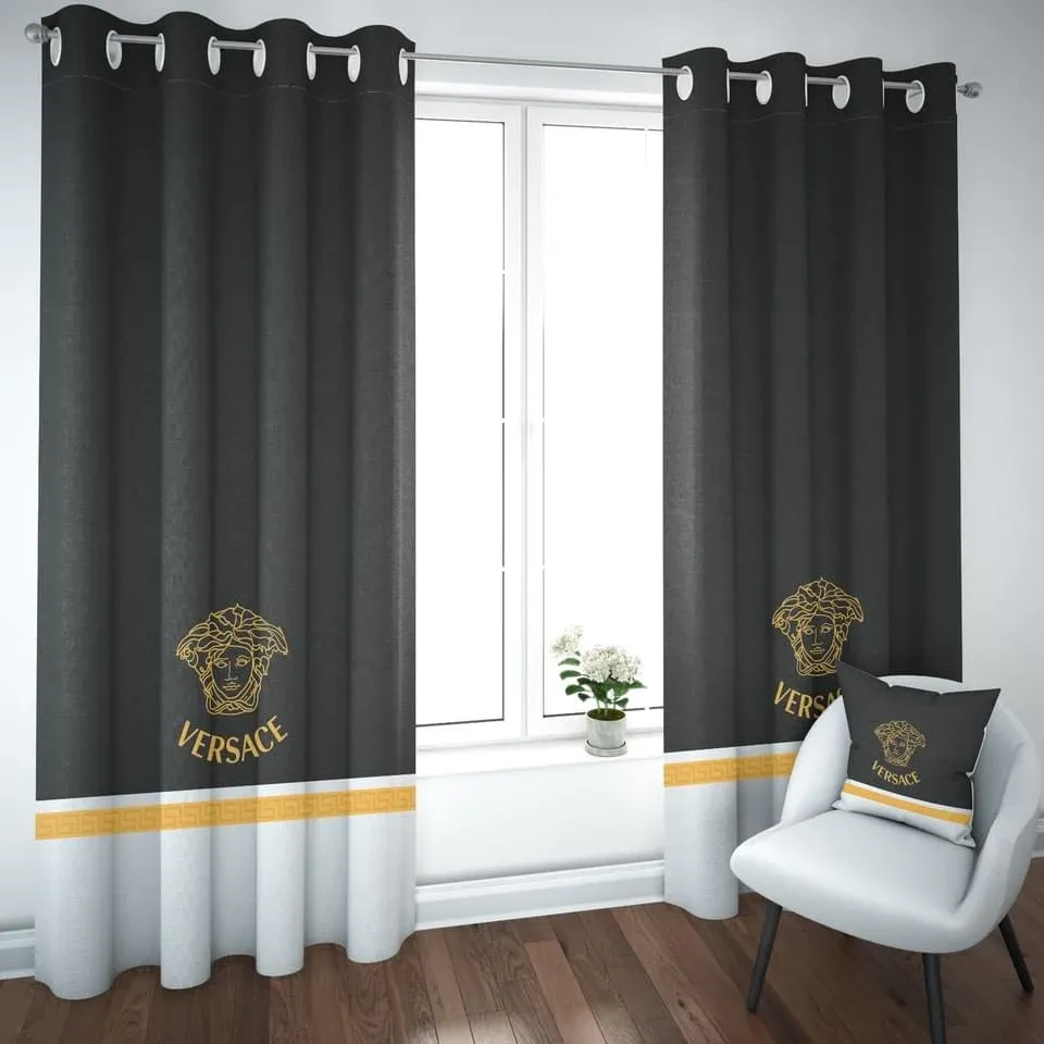 
                versace luxury window curtain curtain for child bedroom living room home decoration
            