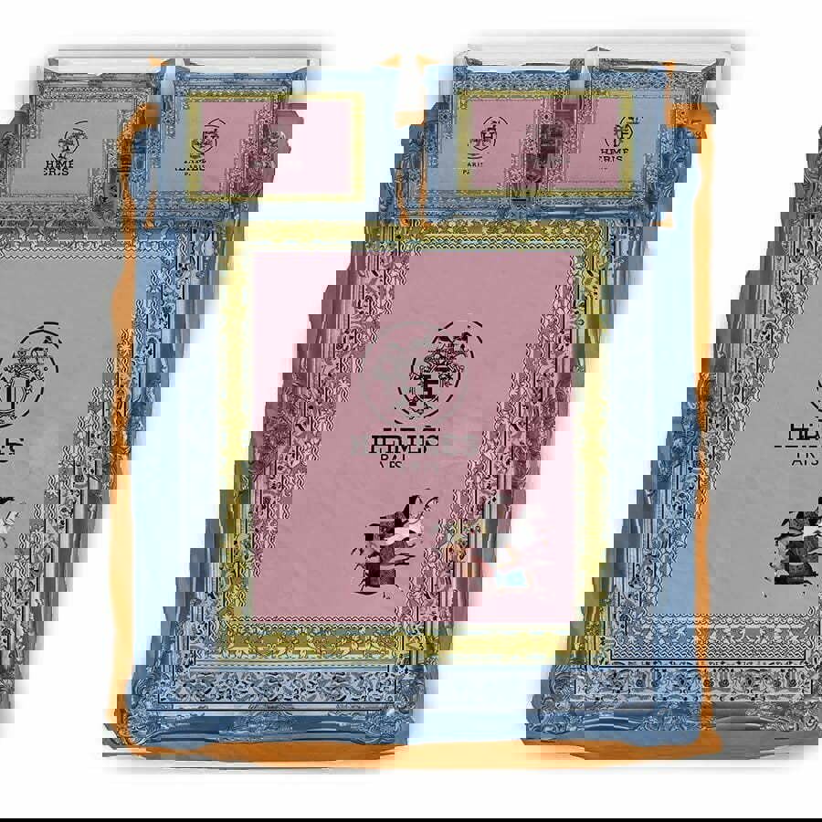 Luxury brand fashion bedding set premium duvet cover special gift home decor 257