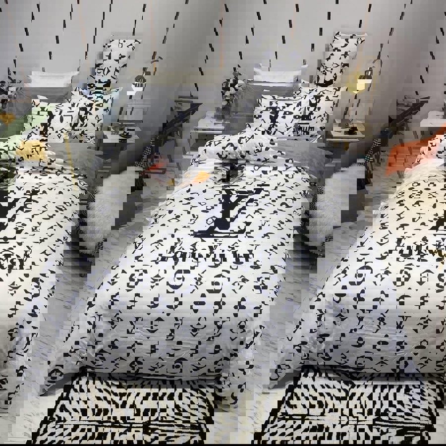 Luxury brand fashion bedding set premium duvet cover special gift home decor 261