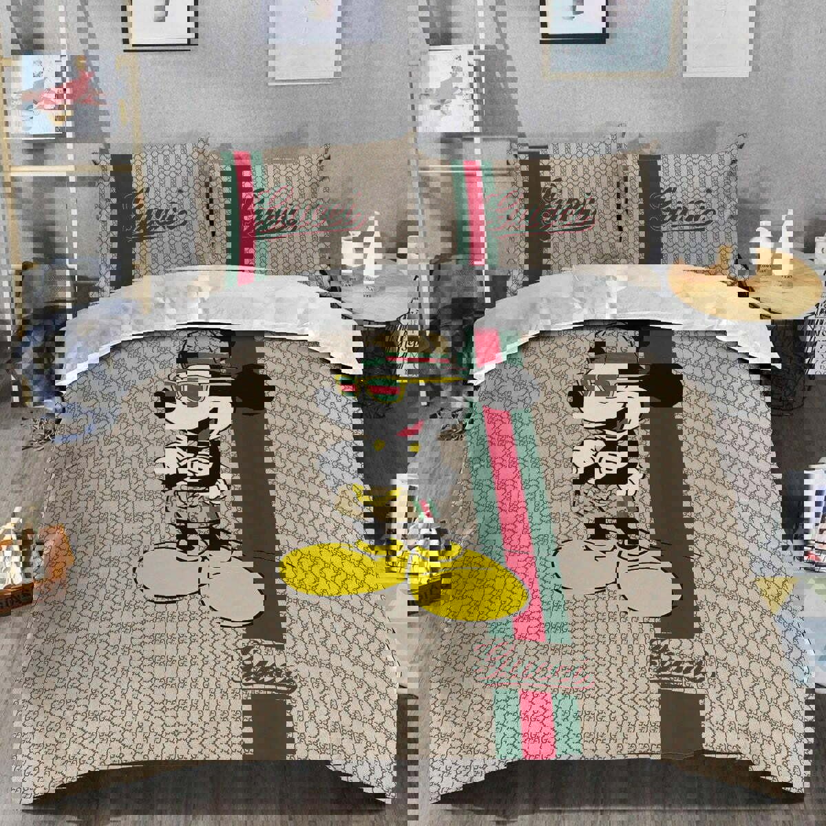 Luxury brand fashion bedding set premium duvet cover special gift home decor 270