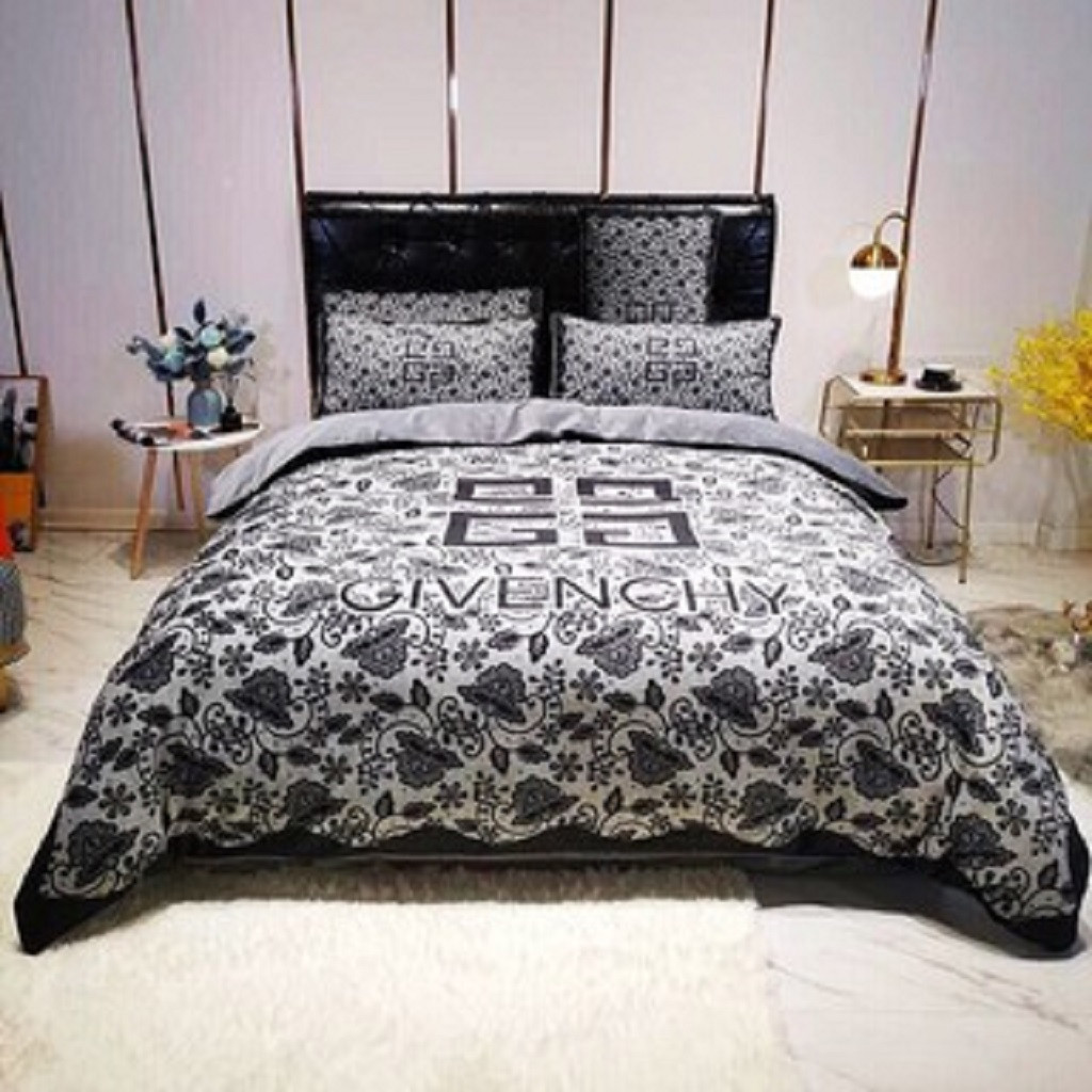 Luxury brand fashion bedding set premium duvet cover special gift home decor 286