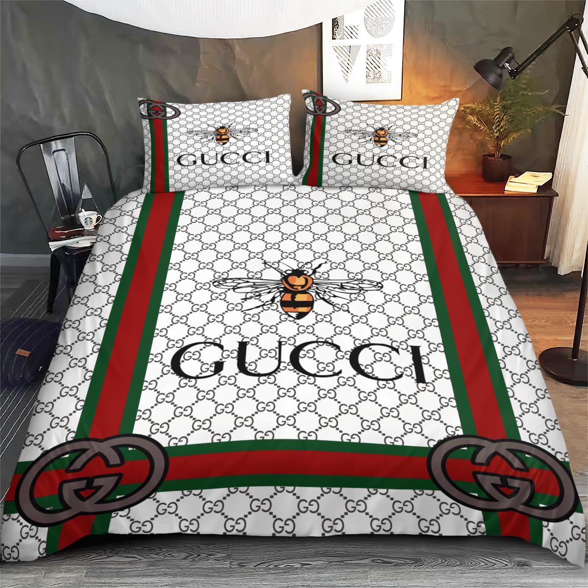 Luxury brand fashion bedding set premium duvet cover special gift home decor 294
