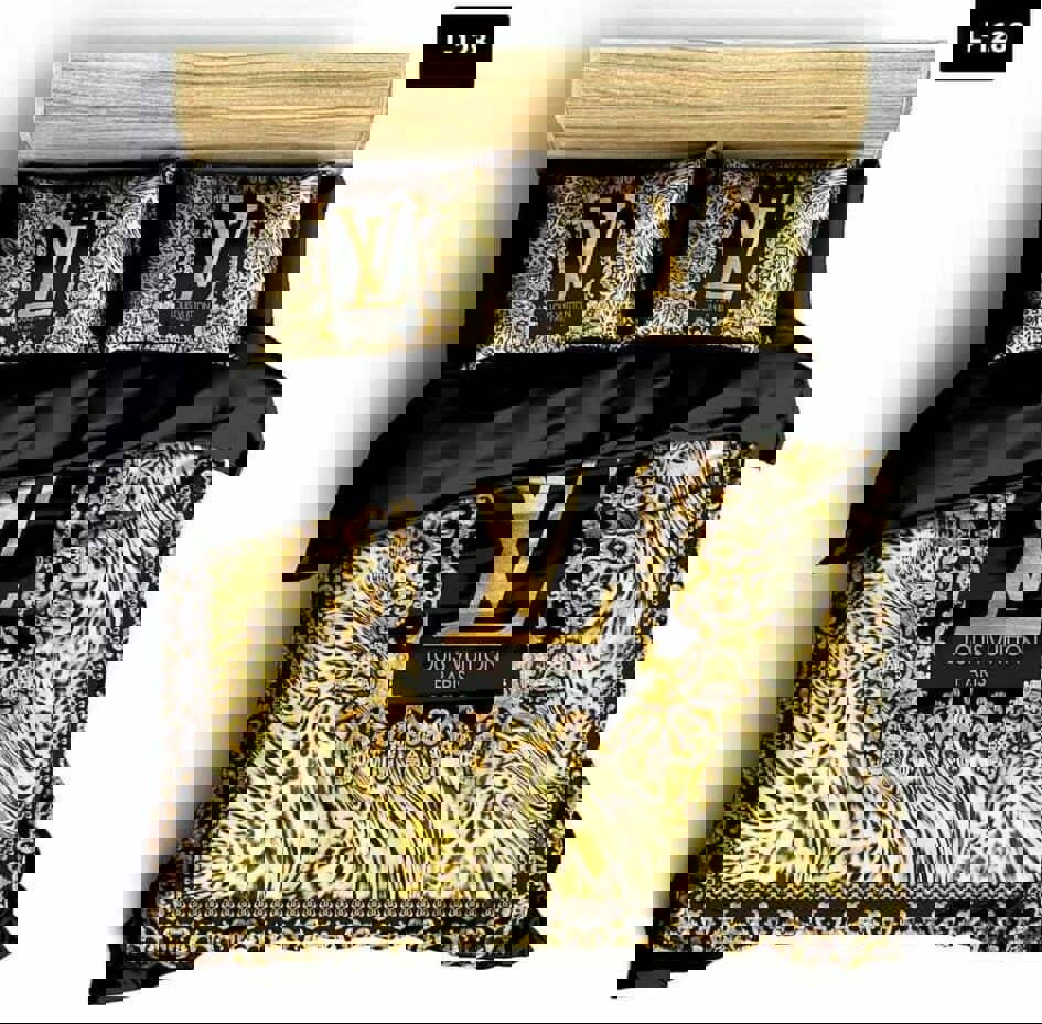 Luxury brand fashion bedding set premium duvet cover special gift home decor 298