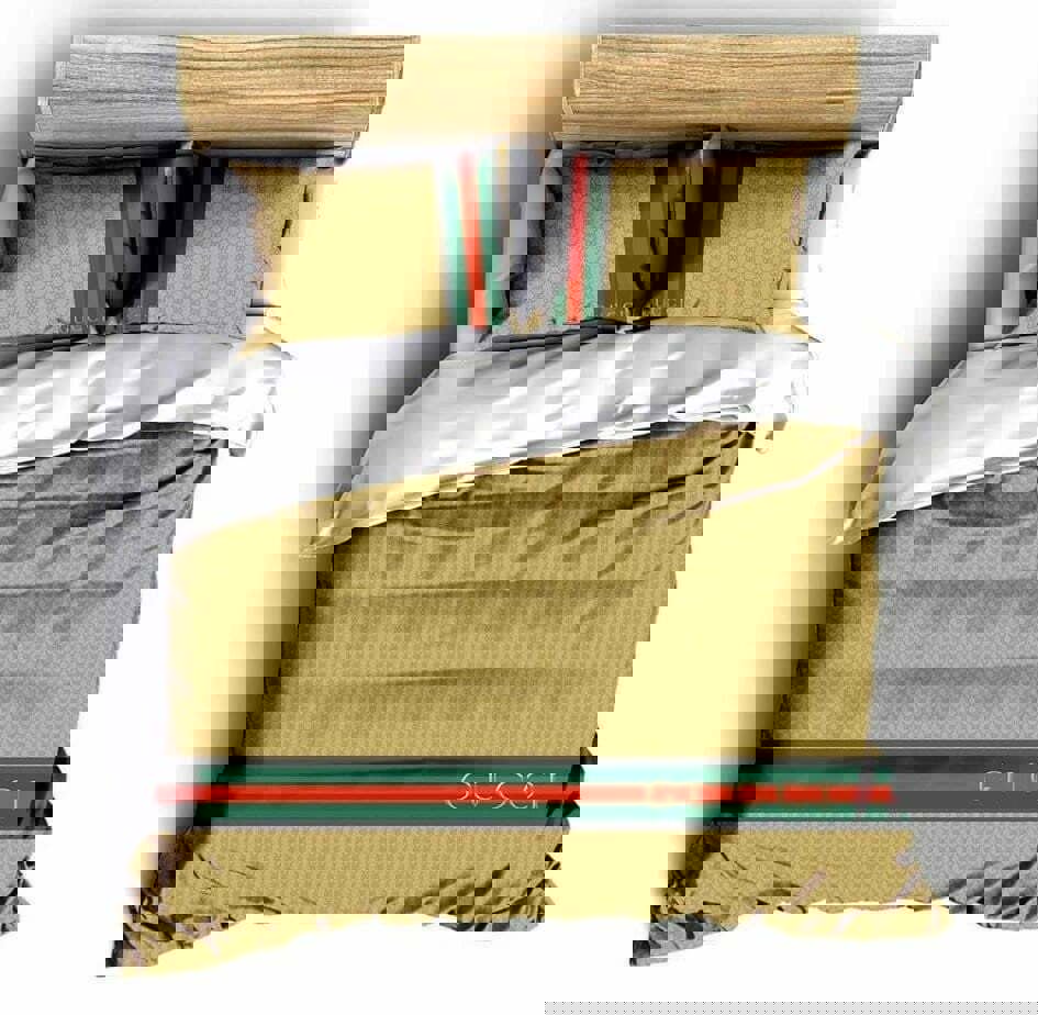 Luxury brand fashion bedding set premium duvet cover special gift home decor 301