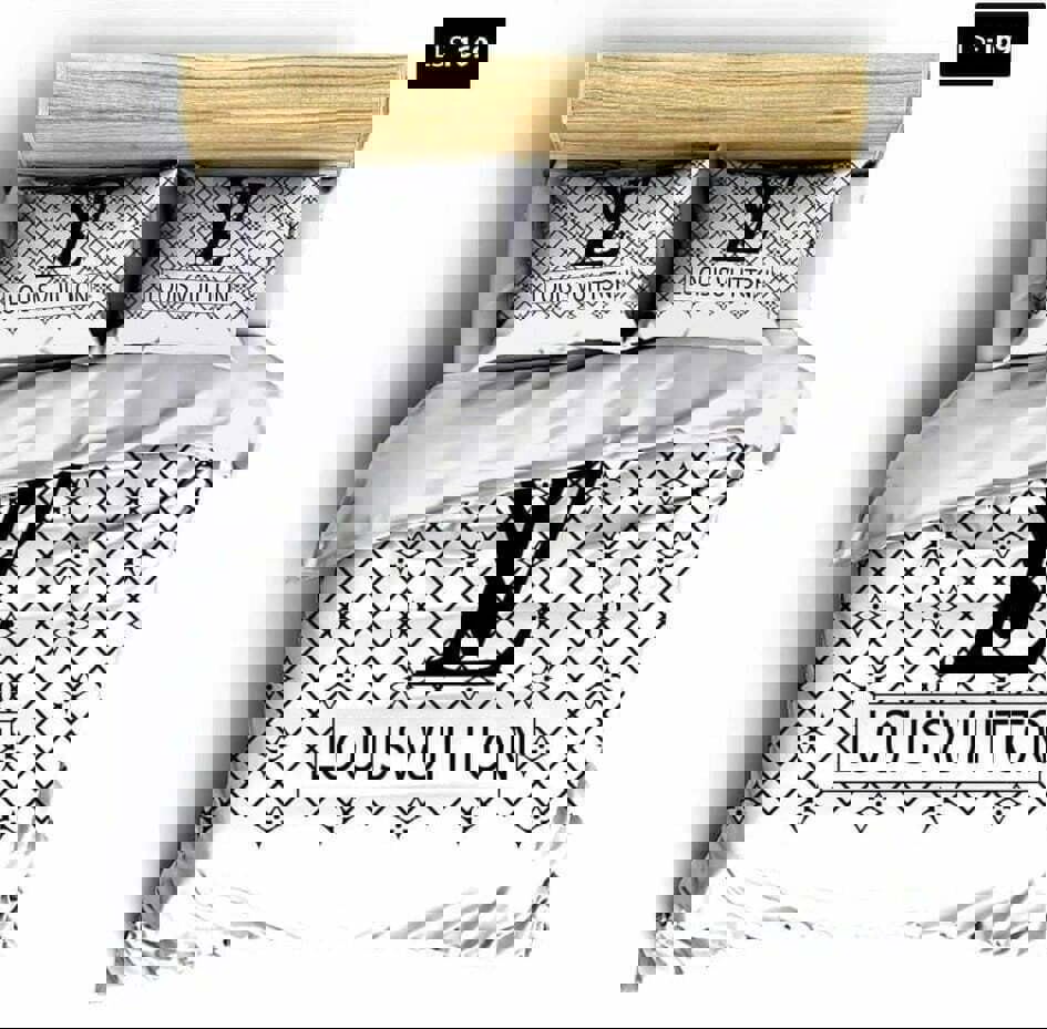 Luxury brand fashion bedding set premium duvet cover special gift home decor 302