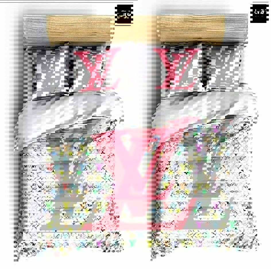 Luxury brand fashion bedding set premium duvet cover special gift home decor 310