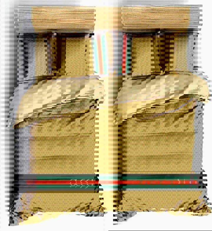 Luxury brand fashion bedding set premium duvet cover special gift home decor 324