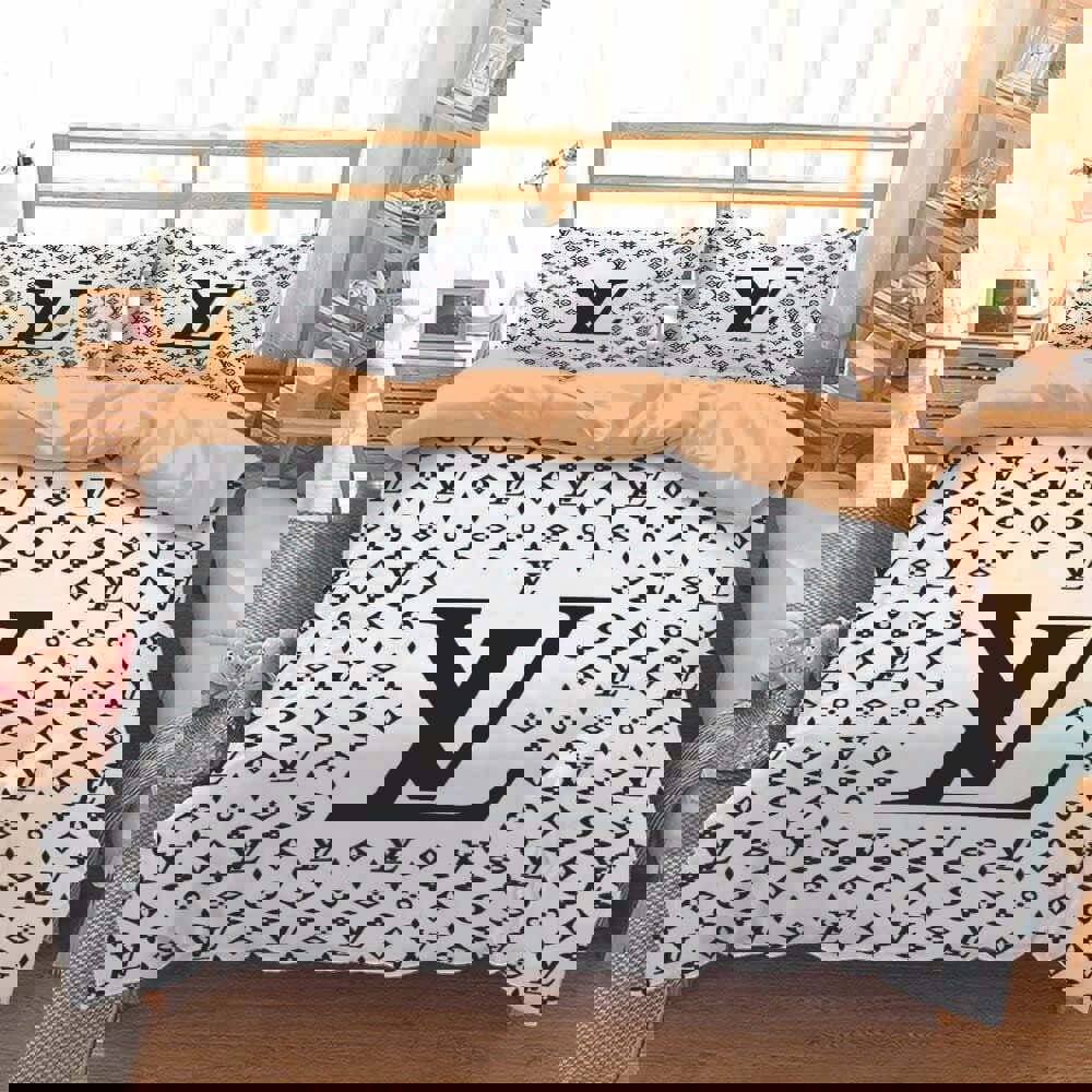 Luxury brand fashion bedding set premium duvet cover special gift home decor 327