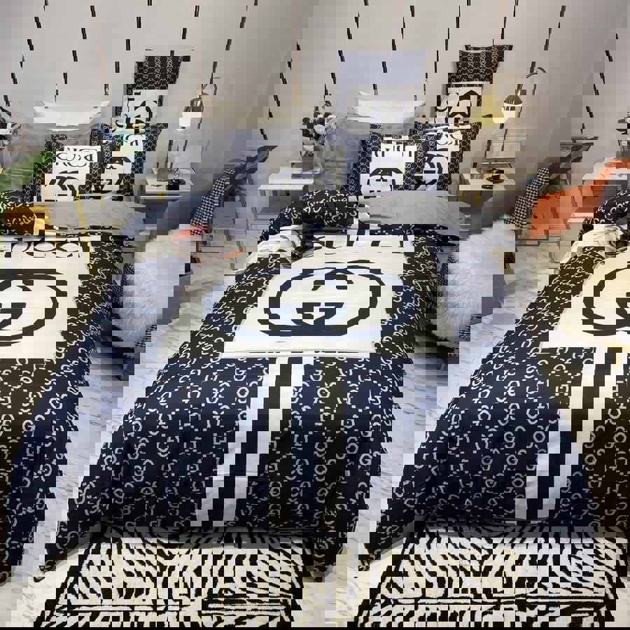 Luxury brand fashion bedding set premium duvet cover special gift home decor 330