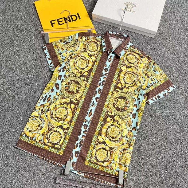 Luxury brand fashion hawaii shirt premium summer clothing special gift outfit for men 107