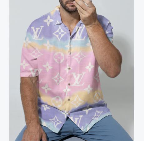 Luxury brand fashion hawaii shirt premium summer clothing special gift outfit for men 108