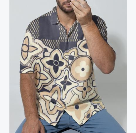 Luxury brand fashion hawaii shirt premium summer clothing special gift outfit for men 115