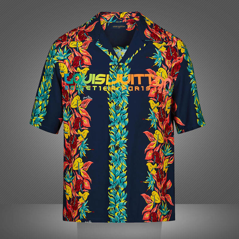 Luxury brand fashion hawaii shirt premium summer clothing special gift outfit for men 133