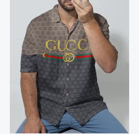 Luxury brand fashion hawaii shirt premium summer clothing special gift outfit for men 137