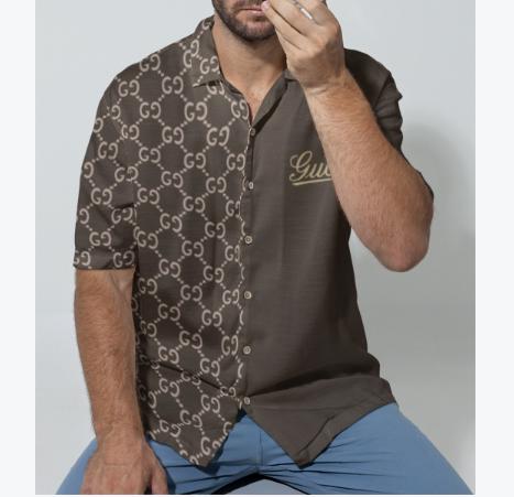 Luxury brand fashion hawaii shirt premium summer clothing special gift outfit for men 139