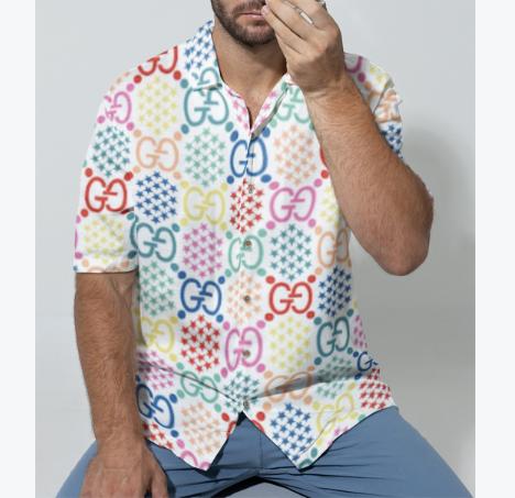 Luxury brand fashion hawaii shirt premium summer clothing special gift outfit for men 142