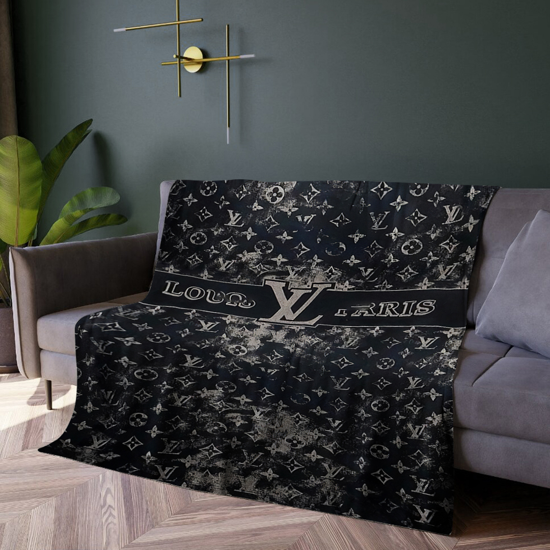 Luxury brand fashion premium blanket fleece home decor clothing special gift 5