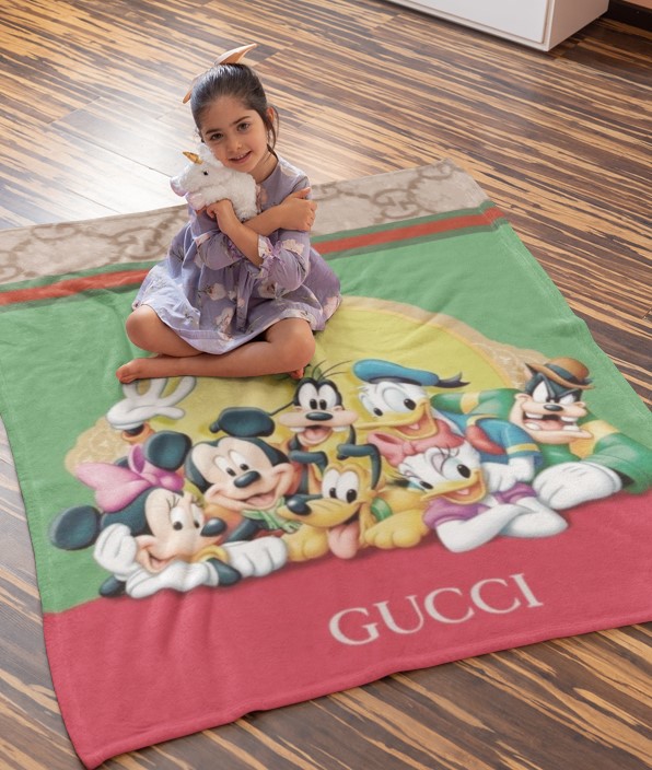 Luxury brand fashion premium blanket fleece home decor clothing special gift 50