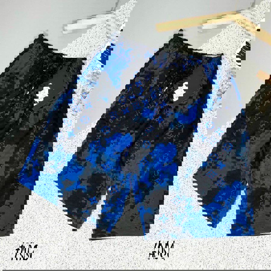 Luxury brand fashion unisex short special gift premium outfit for men women 116