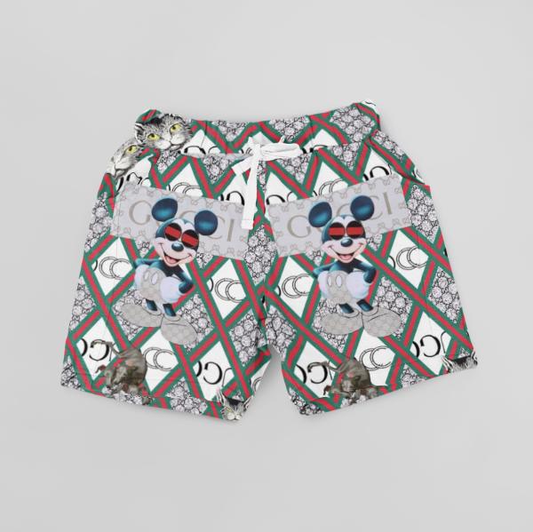 Luxury brand fashion unisex short special gift premium outfit for men women 129